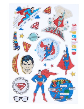 Calcomanías Superman Cinereplicas DC