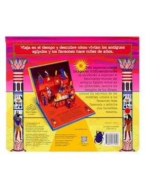 Libro Civilizaciones El Antiguo Egipto En 3D de Silver Dolphin