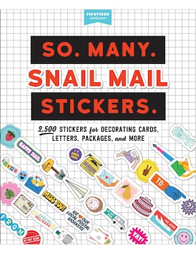 So Many Snail Mail Stickers De Workman Publishing