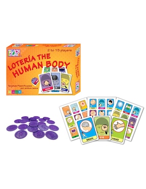 Lotería The Human Body Teach Play