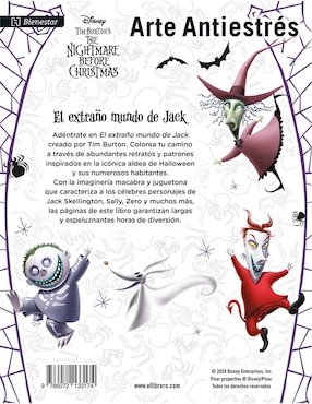 Libro Arte antiestrés: El extraño mundo de Jack de Graciela Iniestra Ramírez