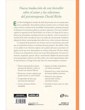 Libro Como ser un adulto en las relaciones (edicion actualizada) de David Richo