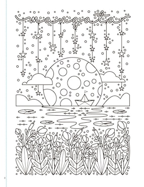 Libro Coloreanding Palabras Bonitas de Gaba & Gale