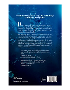Libro Forjadora de Espadas 02 Maestra del Hierro de Tricia Levenseller