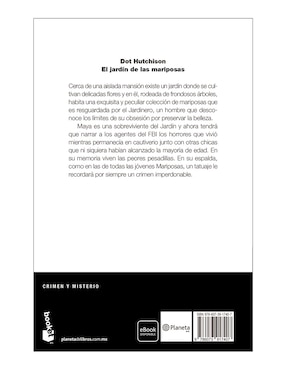 Libro El Jardín de Las Mariposas de Dot Hutchison