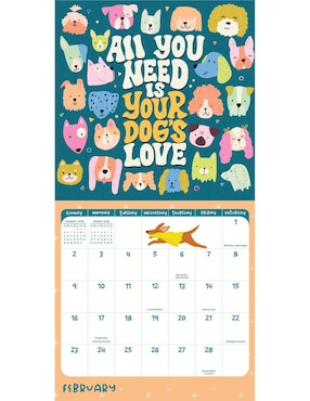 Calendario de escritorio Workman Publishing Company Isabel Serna: Dog Mom