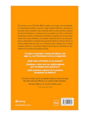 Libro Presidenta de Jorge Zepeda Patterson