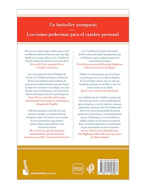 Libro Los 7 hábitos de la gente altamente efectiva de Stephen R. Covey