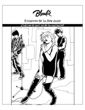 Libro Punk: Colorea y descubre de Fernando López Casado