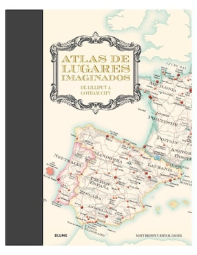 Atlas De Lugares Imaginados De Matt Brown/Rhys B. Davies Et Al