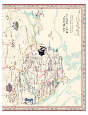Libro Atlas de lugares imaginados de Matt Brown/Rhys B. Davies et al