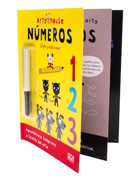 Libro de actividades Arty Mouse Números de Novelty