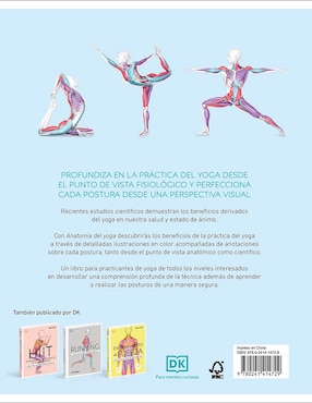 Libro Anatomía del Yoga de Ann Swanson