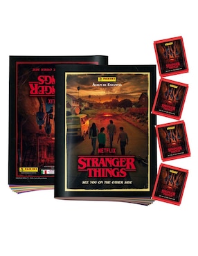 Álbum Con Estampas Panini Coleccionable Stranger Things