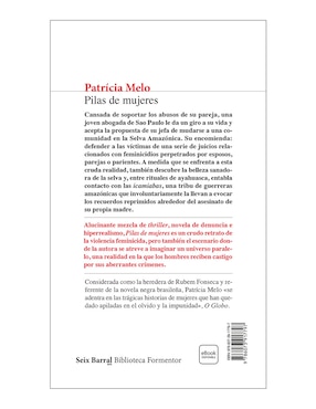 Libro Pilas de mujeres de Patricia Melo
