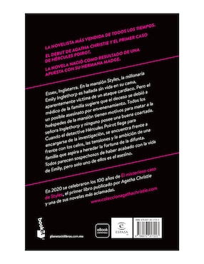 Libro El misterioso caso de Styles de Agatha Christie