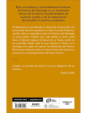 Libro El Alquimista de Paulo Coelho