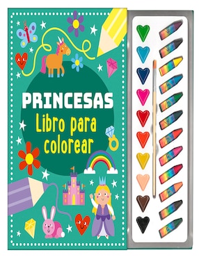 Libro Para Colorear Princesas De Lexus