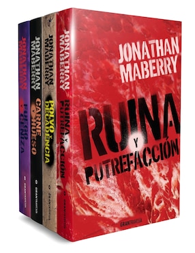 Set 4 Libros Serie Ruina Y Putrefacción De Jonathan Maberry