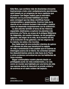 Libro Cosmos de Carl Sagan