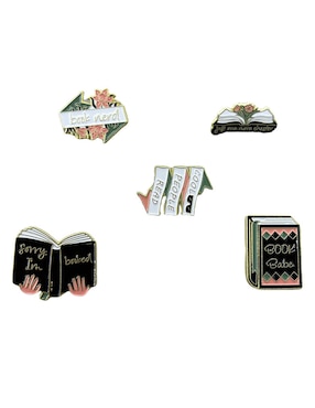 Set pin The Paper Studio de metal