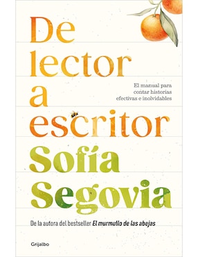 Libro De Lector A Escritor de Sofía Segovia