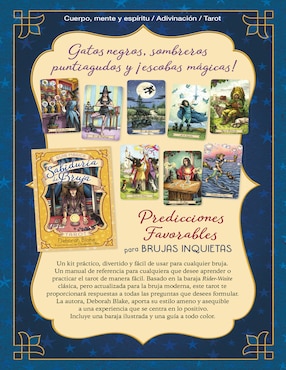 Libro Sabiduría de bruja. Tarot de Deborah Blake