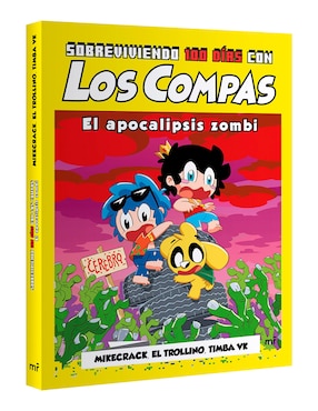 Libro Sobreviviendo 100 días con Los Compas de Mikecrack/El Trollino/Timba Vk