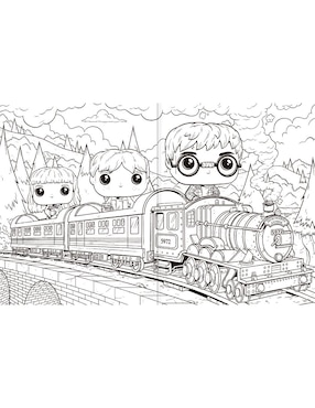 Harry Potter. El libro oficial para colorear Funko POP! de VR Editoras