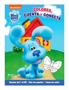 Las Pistas De Blue Y Tú! Colorea, Cuenta Y Conecta De Nickelodeon