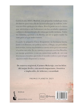 Libro La bestia de Carmen Mola