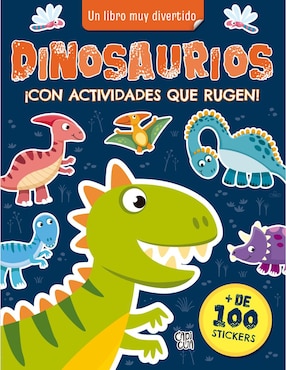 Dinosaurios, Libro De Actividades De Capicua