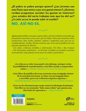 Libro Asi no es de Viri Rios