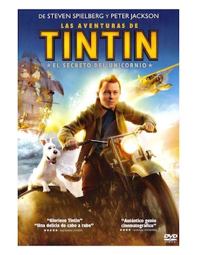 Las Aventuras De Tintin 2011 Pelicula En DVD