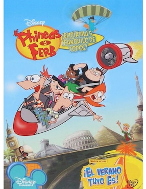 Phineas Y Ferb: El Día Más Tranquilo De Todos Pelicula En DVD