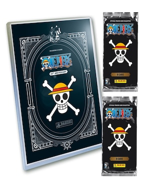 Álbum Con Estampas Panini Coleccionable De One Piece