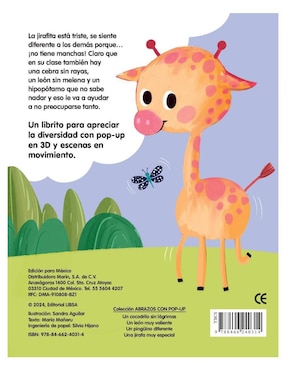 Libro Una jirafa muy especial con pop-up de María Mañeru/Sandra Aguilar