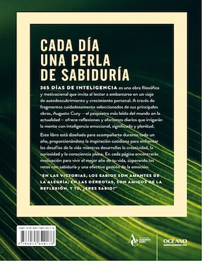 Libro 365 días de inteligencia. Para vivir el mejor año de tu historia de Cury, Augusto