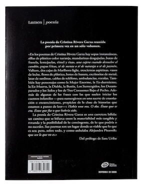 Libro Me Llamo Cuerpo Que No Está de Cristina Rivera Garza