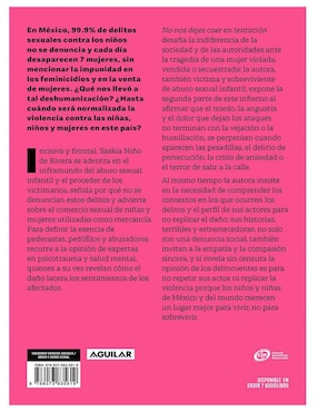 Libro No Nos Dejes Caer en Tentación de Saskia Niño de Rivera Cover