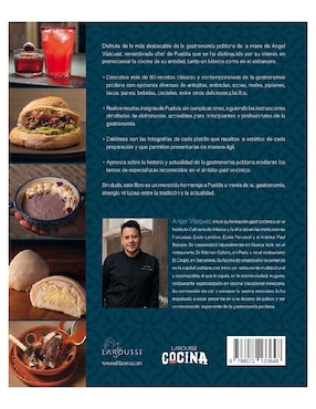 Libro Cocina Poblana de Ángel Vázquez