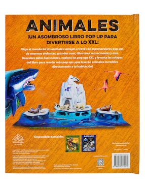 Libro Asombrosos Pop Up XXL: Animales de Silver Dolphin