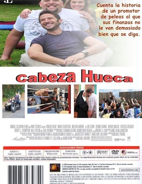 Cabeza hueca 2010 película en DVD Estándar
