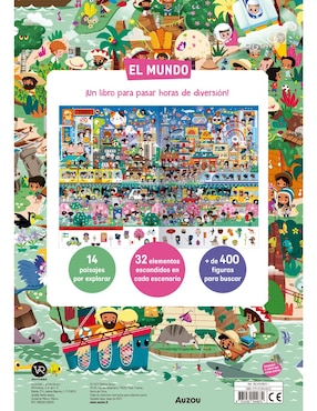 Libro Busca y Encuentra El Mundo de Auzou
