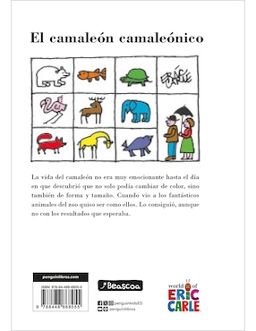 Libro El camaleón camaleónico de Eric Carle