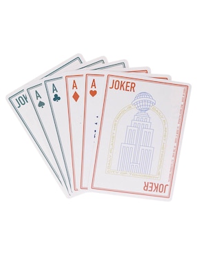Juego de cartas poker Superman Paladone