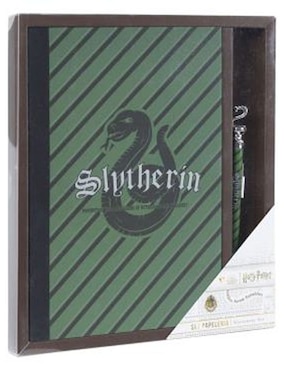 Libreta Paladone Slytherin hoja blanca