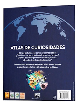 Libro Atlas de Curiosidades de DK