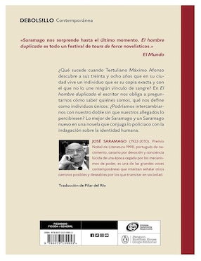 El hombre duplicado de José Saramago