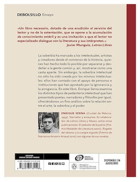 Genealogía de la soberbia intelectual de Enrique Serna